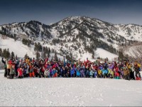 70+Ski Club Gathers At Snowbasin, UT.  Clubs are a natural magnet for senior skiers.
Credit: DailyHerald.com