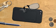 ThinOptics super-convenient reading glasses can be stowed with your phone!
Credit: ThinOptics