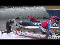 More Ice Canoe Racing On The St. Lawrence