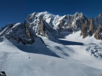 Mont Blanc and surrounds in crystal clear air. Click to access panorama.
Credit: Filippo Blengini/In2White