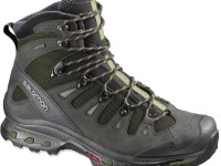 Real hiking boots are lightweight and support your ankle.  Sneakers don't cut it on the trail.
Credit: REI
