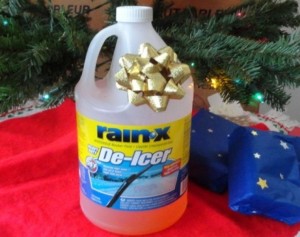 Practical and inexpensive, this De-Icer Windshield Washer can save your day. Credit: Harriet Wallis