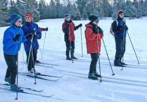 Here's a portion of a Roads Scholar group at Craftsbury Outdoor, VT. Credit: Road Scholars