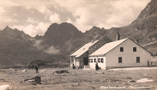 Madlern Haus in the Austrian Alps, circa 1930s