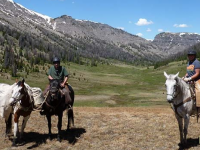 NOLS Horsepacking Course teaches you horsemanship, packing and camping skiis.
Credit: Kelsey Week/NOLS