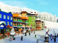 SilverStar Village is a mid-mountain, self-contained resort in itself with restaurants, shops and lodging.
Credit: SilverStar