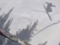Pro skier Giray Dadli works it at Snowbird.  
Credit: Teton Gravity Research