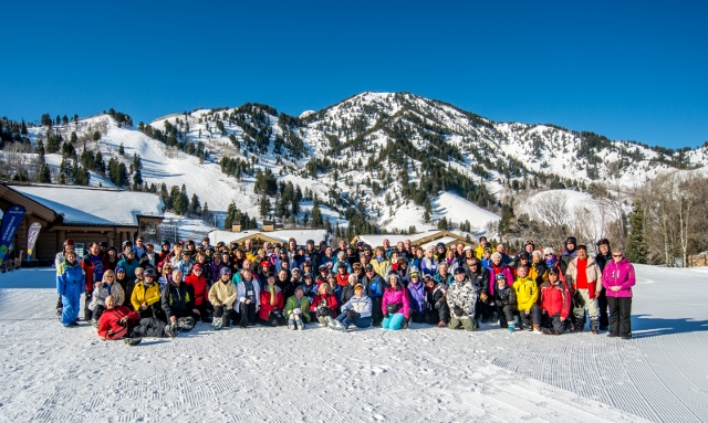 Club leader Richard Lambert personally leads senior ski trips around the globe. Credit: 70PlusSkiClub