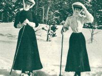 Mystery Glimpse: Who’s Skiing In Skirts?