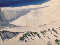 Mystery Glimpse: Water Color With Snow