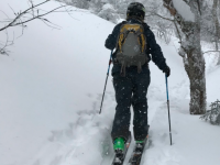 Backcountry skiing is different, requires planning and gear. Credit: Bolton Valley