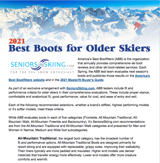 2020-21 Best Boots For Seniors