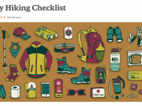 REI's checklist of  equipment to bring for day hikes is definitely worth bookmarking.