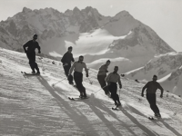 Kruckenhauser was a ski photographer as well as a pioneer of the Austrian technique.  This photo is by him.