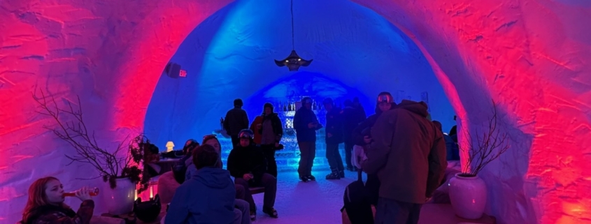 inside the Big Sky Igloo, an ice house_evelynkanter